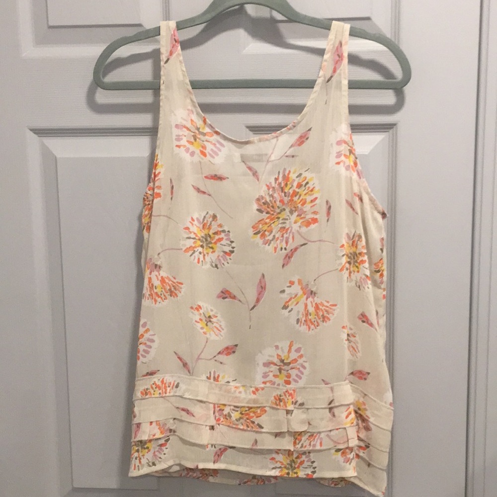 Sheer Ruffle Tank Top - Picture 2 of 4